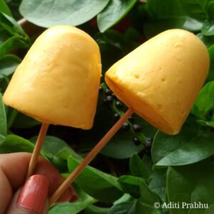 Mango Yogurt Popsicles