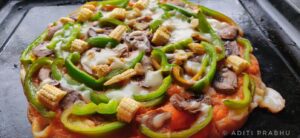 Whole wheat pizza
