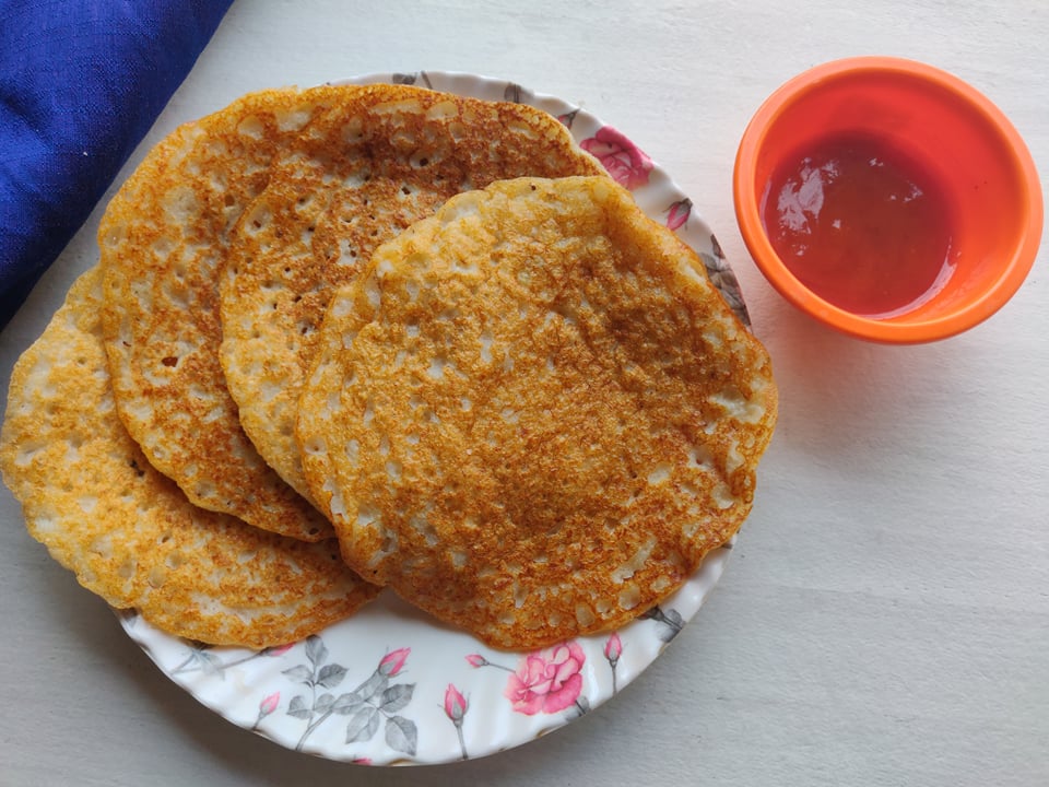 kalingada dosa/Dosa with Watermelon rind